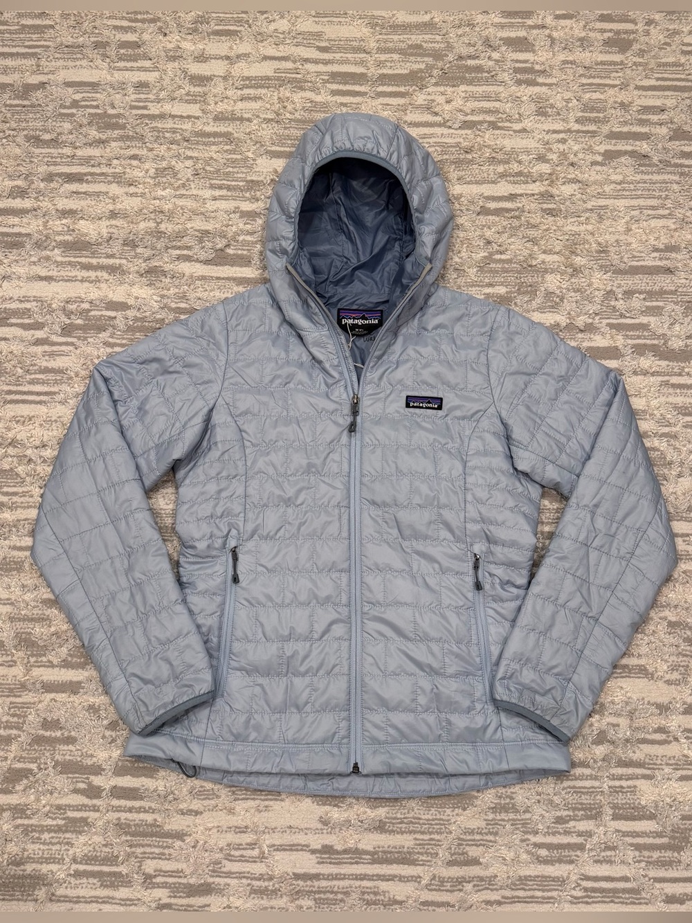 Patagonia Nano Puff Hoody Jacket Women’s Medium Bivy Primaloft Puffer Full Zip